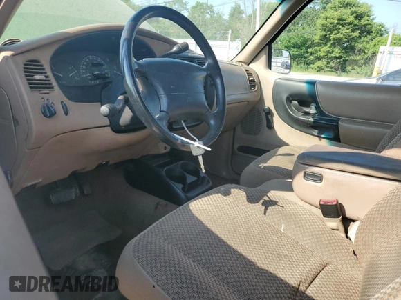 1999 Ford Ranger XL with VIN 1FTYR14V5XTA59252, listed as a Copart auction lot 62878515 with 99,932 mi miles and Clean title. Bid and sale history available at DreamBid. Image 8.