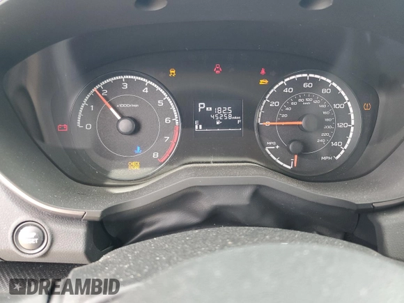2017 Subaru Impreza Premium with VIN 4S3GTAB6XH3725774, listed as a Copart auction lot 52583855 with 45,258 mi miles and Salvage title. Bid and sale history available at DreamBid. Image 9.