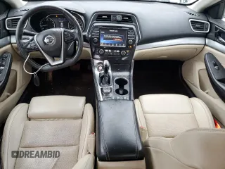 2017 Nissan Maxima SV with VIN 1N4AA6AP0HC383938, listed as a Copart auction lot 50135285 with 162,397 mi miles and Salvage Title. Bid and sale history available at DreamBid. Image 8.