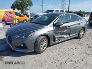 2019 Hyundai Sonata SE with VIN 5NPE24AFXKH812938, listed as a IAAI auction lot 42114418 with 24,014 mi miles and . Bid and sale history available at carsss.com. Image 2.