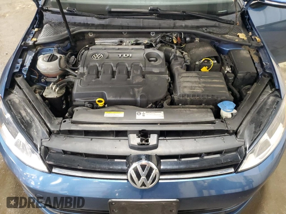 2015 Volkswagen Golf SportWagen TDI S with VIN 3VWFA7AU8FM506812, listed as a Copart auction lot 43038895 with 107,918 mi miles and Salvage Title. Bid and sale history available at carsss.com. Image 13.