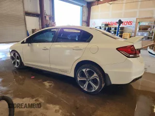 2014 Honda Civic Si with VIN 2HGFB6E59EH703287, listed as a Copart auction lot 57874665 with Not provided miles and Clean title. Bid and sale history available at DreamBid. Image 2.