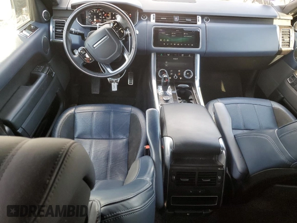 2019 Land Rover Range Rover Sport Dynamic with VIN SALWR2RE4KA821179, listed as a Copart auction lot 54288975 with 64,952 mi miles and Salvage title. Bid and sale history available at DreamBid. Image 8.