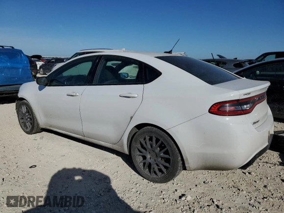 2015 Dodge Dart SXT with VIN 1C3CDFBB0FD378344, listed as a Copart auction lot 49306395 with 118,349 mi miles and Salvage Title. Bid and sale history available at carsss.com. Image 2.