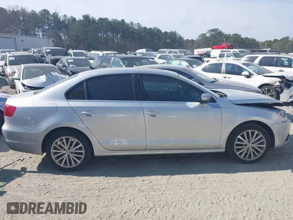 2012 Volkswagen Jetta Sedan SEL w/Sunroof with VIN 3VWLX7AJ6CM452624, listed as a IAAI auction lot 41685651 with 94,413 mi miles. Bid and sale history available at carsss.com. Image 13.