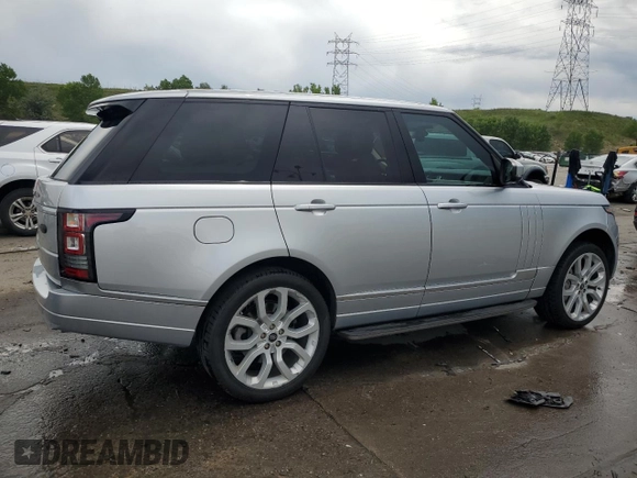 2013 Land Rover Range Rover HSE z VIN SALGS2DF7DA105789, wystawiony jako Copart lot #60844185 z przebiegiem 120 299 mil mil oraz Szkoda całkowita • Salvage title. Historia ofert i sprzedaży dostępna na DreamBid. Obrazek 3.