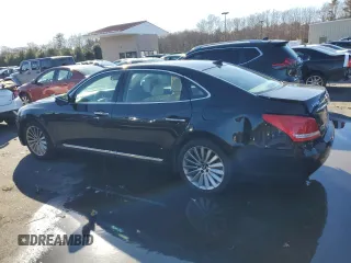 2015 Hyundai Equus Signature with VIN KMHGH4JH2FU098738, listed as a Copart auction lot 47439335 with 109,113 mi miles and Clean title. Bid and sale history available at DreamBid. Image 2.