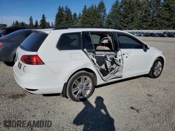 2015 Volkswagen Golf SportWagen TDI SE with VIN 3VWCA7AU9FM513206, listed as a Copart auction lot 72414564 with 110,840 mi miles and Salvage Title. Bid and sale history available at carsss.com. Image 3.