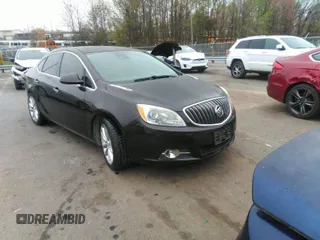 2014 Buick Verano Leather Group with VIN 1G4PS5SK8E4187407, listed as a IAAI auction lot 41950261 with 165,090 mi miles. Bid and sale history available at carsss.com. Image 1.