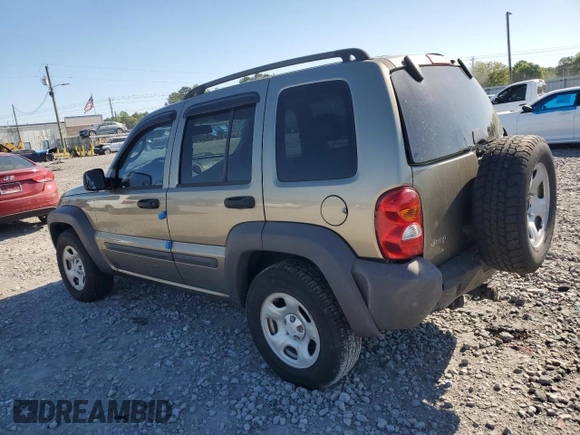 2004 Jeep Liberty Sport with VIN 1J4GK48K94W224211, listed as a Copart auction lot 53194535 with 219,797 mi miles and Salvage Title. Bid and sale history available at DreamBid. Image 2.