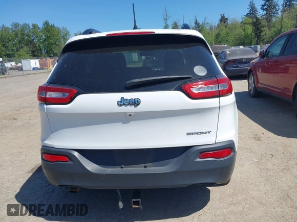 2016 Jeep Cherokee Altitude with VIN 1C4PJLABXGW189373, listed as a IAAI auction lot 42174854 with 153,052 mi miles and . Bid and sale history available at DreamBid. Image 16.