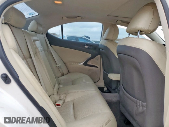 2011 Lexus IS 250 с VIN JTHBF5C2XB5138831, выставлен на аукционе Copart как лот 54870375 с пробегом 280 783 миль миль и Чистый • Clean title. История ставок и продаж доступна на DreamBid. Изображение 10.