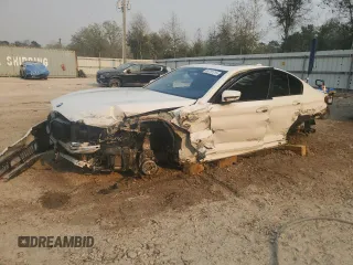 2021 BMW 5 Series M550i xDrive z VIN WBA13BK02MCG91587, wystawiony jako Copart lot #50791015 z przebiegiem Nie podano mil oraz Nie do naprawy • Non repairable. Historia ofert i sprzedaży dostępna na DreamBid. Obrazek 1.
