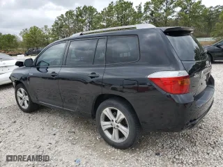 2008 Toyota Highlander Sport with VIN JTEDS43A582032963, listed as a Copart auction lot 47636375 with 235,372 mi miles and Salvage Title. Bid and sale history available at carsss.com. Image 2.