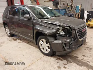 2016 GMC Terrain SLE with VIN 2GKFLSEK2G6272272, listed as a IAAI auction lot 41689119 with 65,561 mi miles. Bid and sale history available at carsss.com. Image 1.