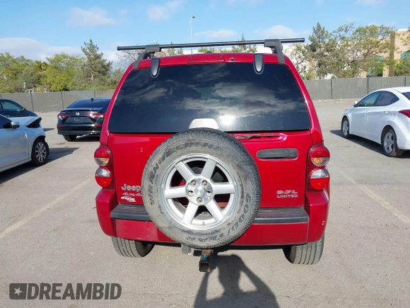 2007 Jeep Liberty Limited with VIN 1J4GL58K47W593789, listed as a IAAI auction lot 42135707 with 175,579 mi miles and . Bid and sale history available at DreamBid. Image 17.