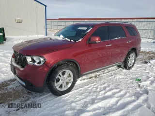 2013 Dodge Durango Crew z VIN 1C4RDJDG7DC667578, wystawiony jako Copart lot #87421514 z przebiegiem 174 551 mil mil oraz Czysty tytuł • Clean title. Historia ofert i sprzedaży dostępna na DreamBid. Obrazek 1.
