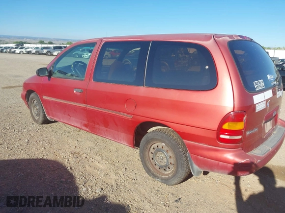 1998 Ford Windstar with VIN 2FMDA51U3WBB93244, listed as a IAAI auction lot 42509642 with 148,496 mi miles and . Bid and sale history available at DreamBid. Image 3.