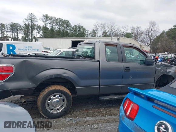 2013 Ford F-150 XL with VIN 1FTEX1CM5DFB69715, listed as a IAAI auction lot 41259318 with 176,916 mi miles. Bid and sale history available at carsss.com. Image 13.
