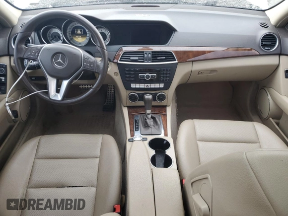 2012 Mercedes-Benz C-Class C 250 Sport with VIN WDDGF4HB8CR218865, listed as a Copart auction lot 50625005 with 168,821 mi miles and Salvage Title. Bid and sale history available at carsss.com. Image 8.