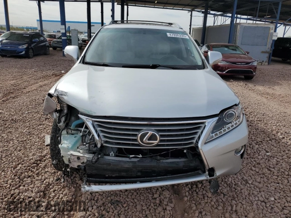 2013 Lexus RX 350 with VIN 2T2BK1BA8DC202137, listed as a Copart auction lot 47895285 with 100,031 mi miles and Salvage Title. Bid and sale history available at carsss.com. Image 5.