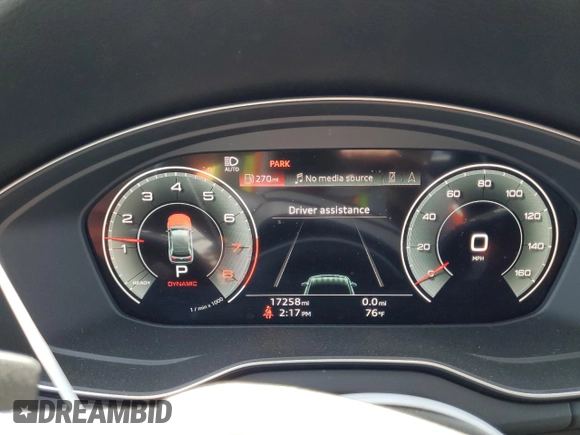 2023 Audi Q5 S line Premium Plus с VIN WA1EAAFY5P2009808, выставлен на аукционе Copart как лот 58793215 с пробегом 17 258 миль миль и Списание • Salvage title. История ставок и продаж доступна на DreamBid. Изображение 9.