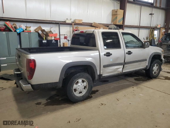 2007 Chevrolet Colorado LT w/2LT with VIN 1GCDT13E278110968, listed as a Copart auction lot 88505755 with 216,038 mi miles and Salvage Title. Bid and sale history available at carsss.com. Image 3.