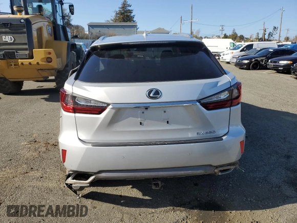 2017 Lexus RX 350 with VIN 2T2BZMCA6HC127875, listed as a Copart auction lot 41015763 with Not Provided miles and . Bid and sale history available at DreamBid. Image 6.