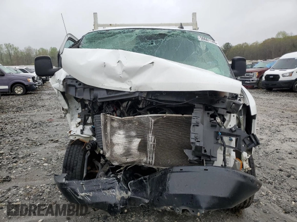 2020 Chevrolet Express Cargo with VIN 1GCWGAFP7L1271104, listed as a Copart auction lot 50661145 with Not provided miles and Salvage title. Bid and sale history available at DreamBid. Image 5.