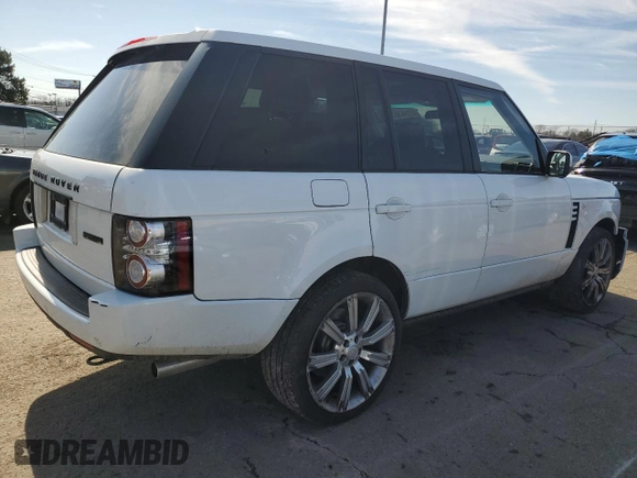 2012 Land Rover Range Rover SC с VIN SALMF1E43CA374353, выставлен на аукционе Copart как лот 47246385 с пробегом 102 413 миль миль и Списание • Salvage title. История ставок и продаж доступна на DreamBid. Изображение 3.