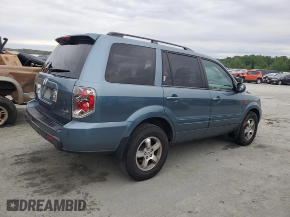 2008 Honda Pilot EX-L z VIN 5FNYF28558B007696, wystawiony jako Copart lot #56102065 z przebiegiem 56 442 mil mil oraz Szkoda całkowita • Salvage title. Historia ofert i sprzedaży dostępna na DreamBid. Obrazek 3.