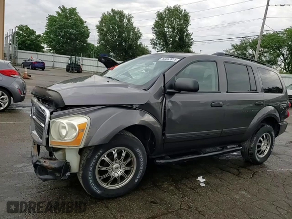 2004 Dodge Durango SLT z VIN 1D4HB48N14F168496, wystawiony jako Copart lot #59863915 z przebiegiem 99 629 mil mil oraz Szkoda całkowita • Salvage title. Historia ofert i sprzedaży dostępna na DreamBid. Obrazek 14.