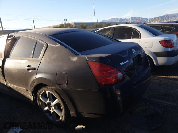 2006 Nissan Maxima 3.5 SE with VIN 1N4BA41EX6C832417, listed as a Copart auction lot 87131504 with 0 mi miles and Salvage Title. Bid and sale history available at carsss.com. Image 2.