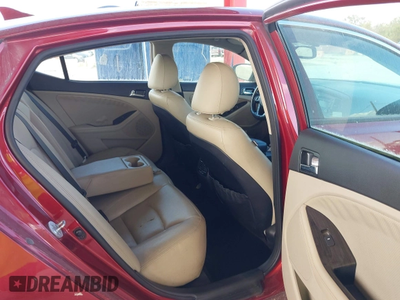 2013 Kia Optima EX with VIN 5XXGN4A78DG237164, listed as a IAAI auction lot 40764476 with 100,514 mi miles and . Bid and sale history available at DreamBid. Image 8.