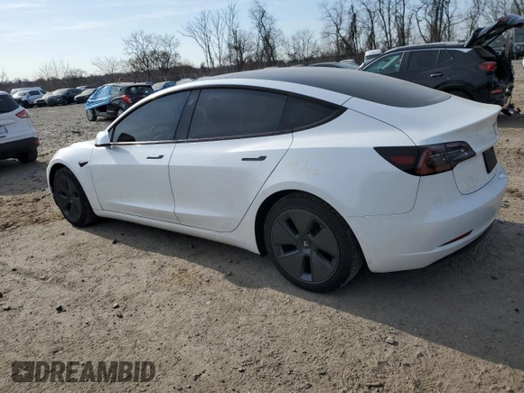 2023 Tesla Model 3 с VIN 5YJ3E1EA1PF548591, выставлен на аукционе Copart как лот 48145535 с пробегом 43 789 миль миль и Списание • Salvage title. История ставок и продаж доступна на DreamBid. Изображение 2.