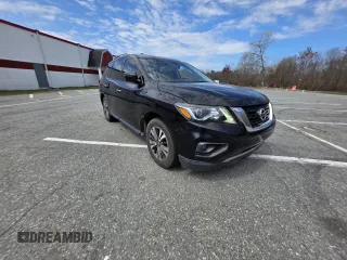 2017 Nissan Pathfinder SL with VIN 5N1DR2MM0HC62499, listed as a Copart auction lot 54711035 with 146,541 mi miles and Clean Title. Bid and sale history available at carsss.com. Image 1.
