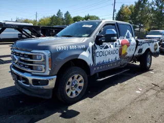 2023 Ford F-350 XL with VIN 1FT8W3BM0PEC08475, listed as a Copart auction lot 43587265 with 38,805 mi miles and Salvage Title. Bid and sale history available at DreamBid. Image 1.