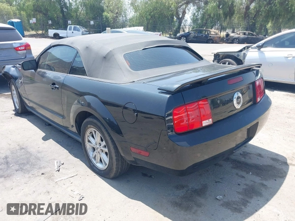 2005 Ford Mustang Deluxe with VIN 1ZVFT84N455189166, listed as a IAAI auction lot 42461064 with 144,956 mi miles and . Bid and sale history available at DreamBid. Image 3.