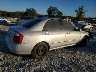 2006 Kia Spectra EX with VIN KNAFE121265371337, listed as a Copart auction lot 75682694 with 252,070 mi miles and Salvage Title. Bid and sale history available at carsss.com. Image 3.