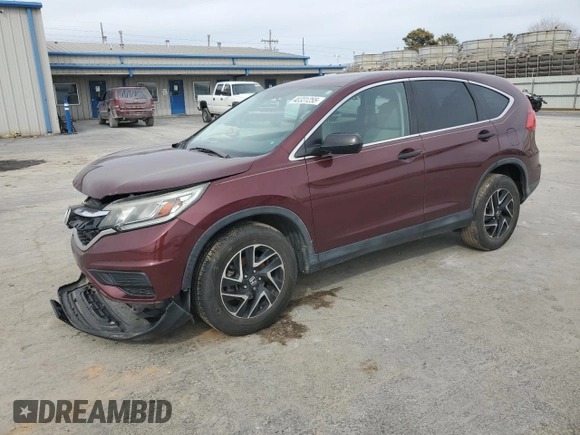 2016 Honda CR-V SE with VIN 2HKRM4H40GH679422, listed as a Copart auction lot 48331255 with 113,794 mi miles and Salvage Title. Bid and sale history available at carsss.com. Image 1.