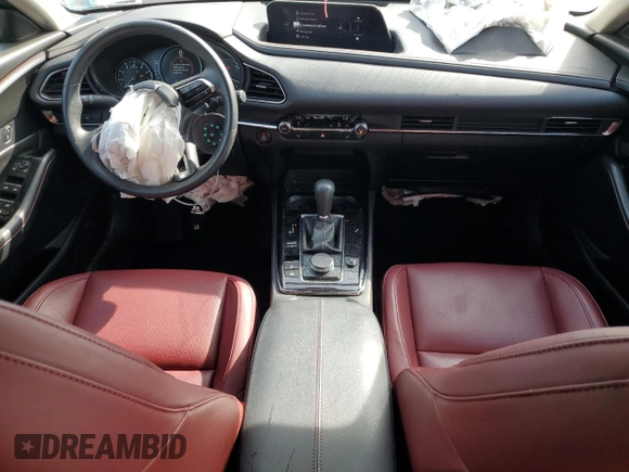 2024 Mazda CX-30 S Carbon Edition with VIN 3MVDMBCM0RM641898, listed as a Copart auction lot 57712225 with 9,185 mi miles and Salvage title. Bid and sale history available at DreamBid. Image 8.