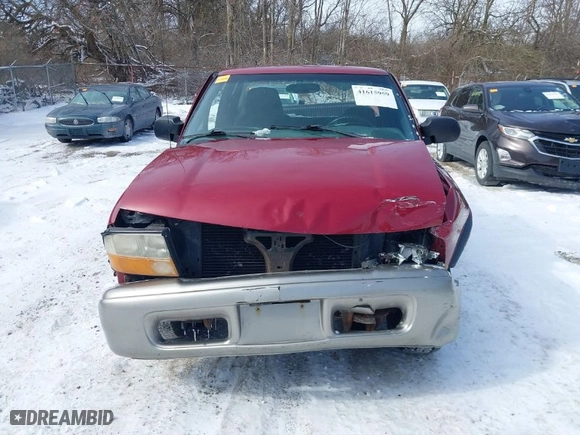 2002 GMC Sonoma SL Fleet with VIN 1GTCS19W228217168, listed as a IAAI auction lot 41615959 with 138,864 mi miles. Bid and sale history available at carsss.com. Image 13.