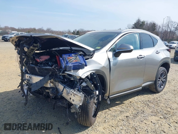 2025 Lexus NX with VIN 2T2GGCEZ0SC073778, listed as a IAAI auction lot 41722618 with 2,929 mi miles. Bid and sale history available at carsss.com. Image 17.