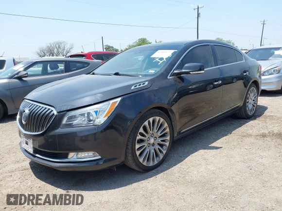2014 Buick LaCrosse Premium II with VIN 1G4GF5G38EF175333, listed as a IAAI auction lot 42104125 with 167,234 mi miles. Bid and sale history available at carsss.com. Image 2.