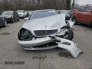 2004 Mercedes-Benz S-Class 4.3L with VIN WDBNG83J34A393060, listed as a Copart auction lot 44951755 with 0 mi miles and Salvage Title. Bid and sale history available at carsss.com. Image 5.