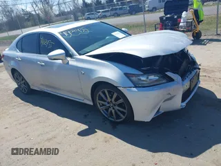 2013 Lexus GS 350 with VIN JTHCE1BL6D5017064, listed as a IAAI auction lot 41902935 with 147,881 mi miles. Bid and sale history available at carsss.com. Image 1.