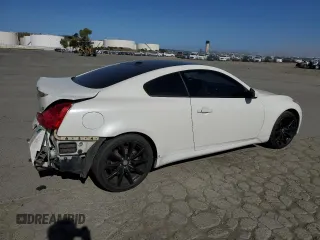 2008 Infiniti G37 Journey with VIN JNKCV64E38M111037, listed as a Copart auction lot 55706405 with 208,050 mi miles and Salvage Title. Bid and sale history available at DreamBid. Image 3.