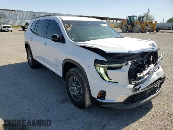 2025 GMC Acadia FWD Elevation z VIN 1GKENKRS2SJ117104, wystawiony jako Copart lot #56534325 z przebiegiem 6 025 mil mil oraz Szkoda całkowita • Salvage title. Historia ofert i sprzedaży dostępna na DreamBid. Obrazek 14.