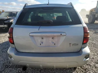 2005 Pontiac Vibe with VIN 5Y2SL63825Z400231, listed as a Copart auction lot 78368214 with 0 mi miles and Salvage Title. Bid and sale history available at carsss.com. Image 6.