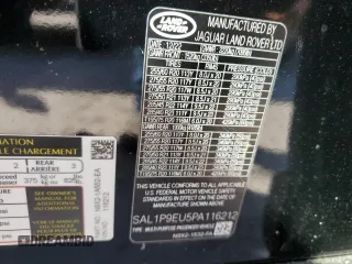 2023 Land Rover Range Rover Sport SE with VIN SAL1P9EU5PA116212, listed as a Copart auction lot 75087774 with Not Provided miles and Non Repairable. Bid and sale history available at DreamBid. Image 13.